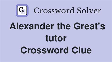 tutors crossword clue|tutors student crossword.